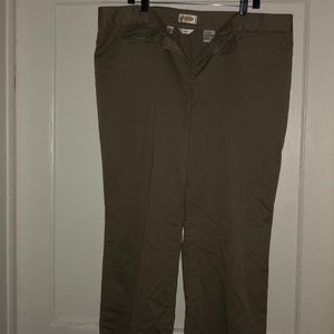 Talbot boot cut slacks.